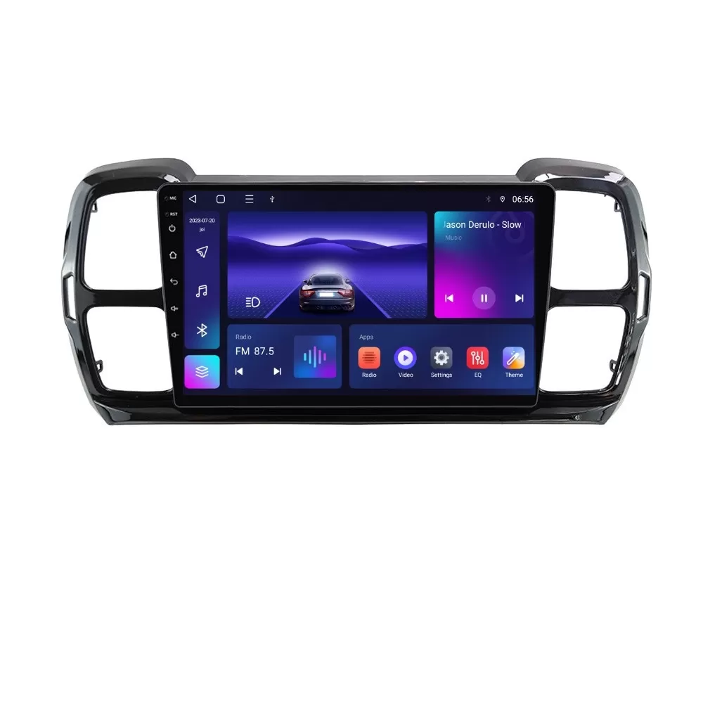 Navigatie dedicata cu Android Citroen C5 Aircross dupa 2018, 4GB RAM, Radio GPS Dual Zone, Display HD IPS 9