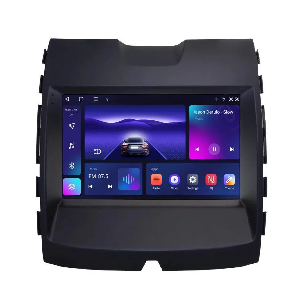 Navigatie dedicata cu Android Ford Edge 2016 - 2021 cu navigatie originala, 4GB RAM, Radio GPS Dual Zone, Display HD IPS 9