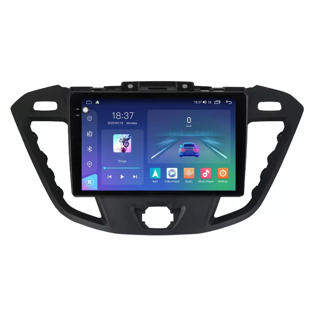 Navigatie dedicata cu Android Ford Transit Tourneo Custom 2012 - 2018, 4GB RAM, Radio GPS Dual Zone, Display 2K QLED 9.5