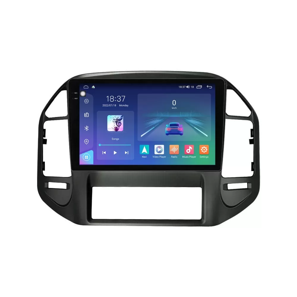Navigatie dedicata cu Android Mitsubishi Pajero III 2001 - 2006, 4GB RAM, Radio GPS Dual Zone, Display 2K QLED 10.36