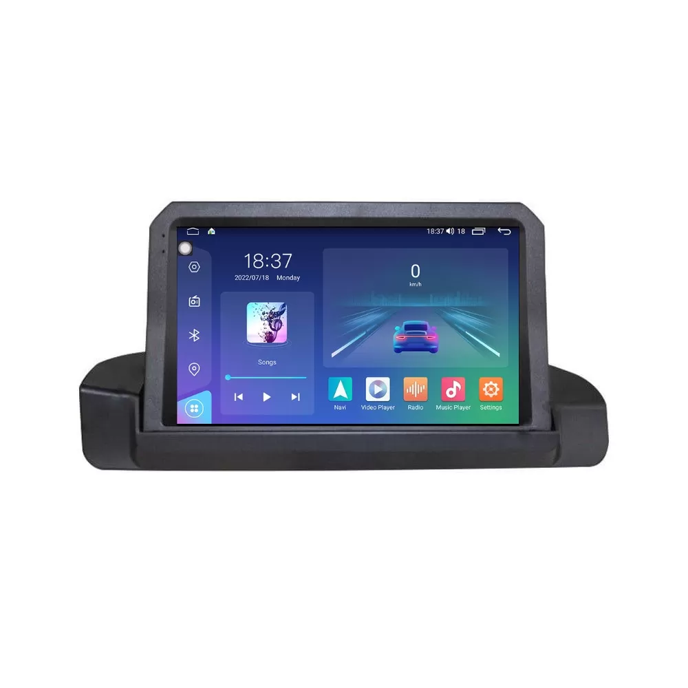 Navigatie dedicata cu Android BMW Seria 3 (E90) 2004 - 2013, 4GB RAM, Radio GPS Dual Zone, Display 2K QLED 9.5'' Touchscreen, Internet Wi-Fi si slot SIM 4G, Bluetooth, MirrorLink, USB