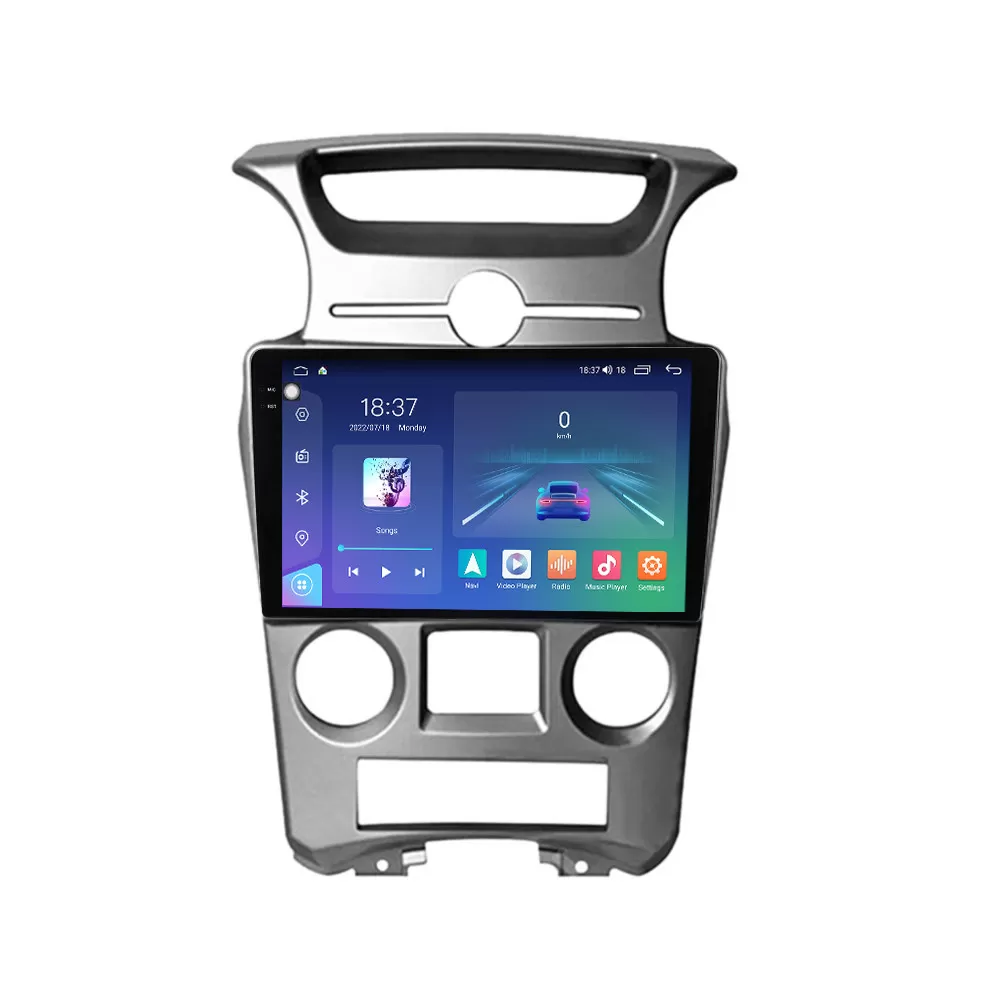 Navigatie dedicata cu Android KIA Carens III 2006 - 2013, clima automata, 4GB RAM, Radio GPS Dual Zone, Display 2K QLED 9.5