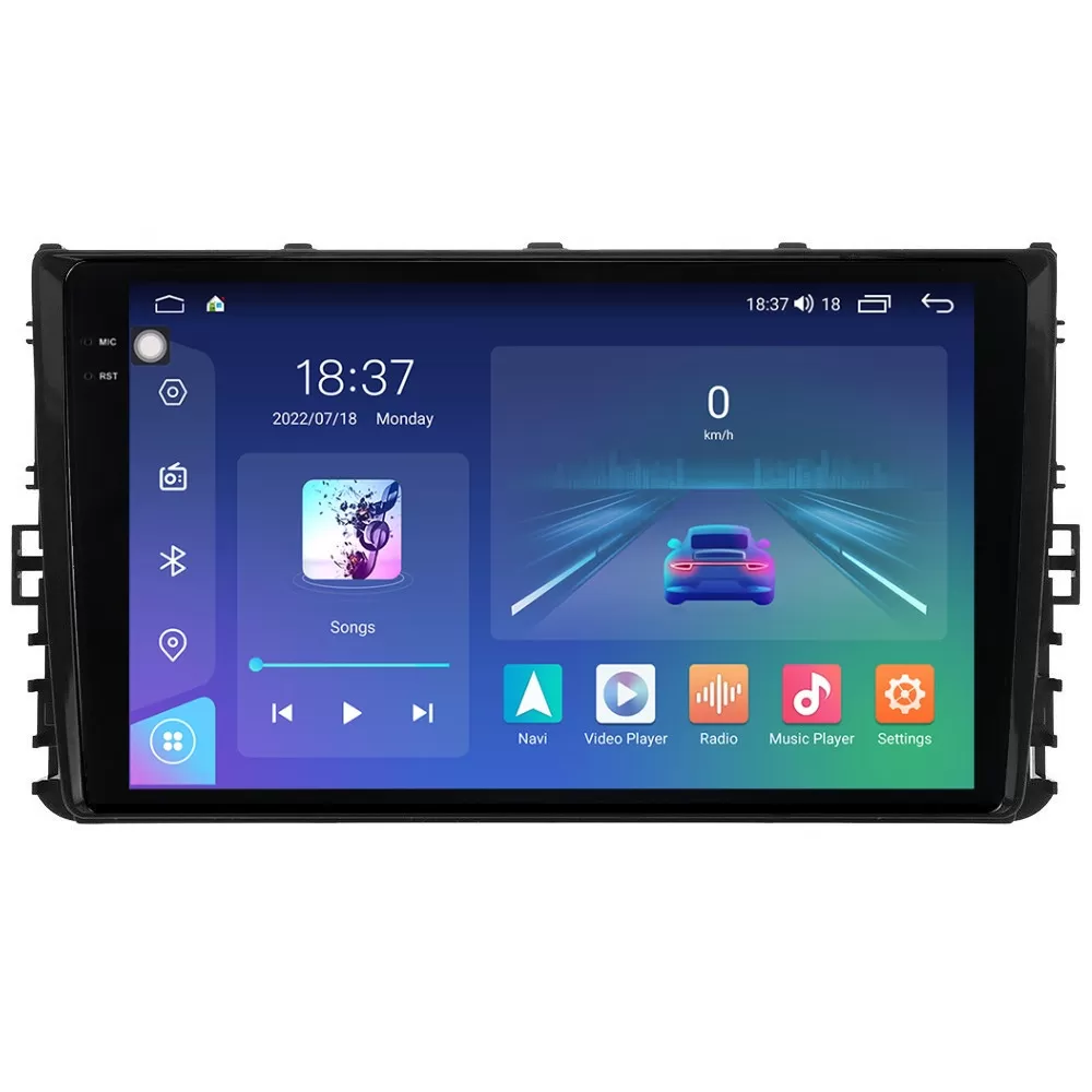 Navigatie dedicata cu Android VW Taigo dupa 2021, 4GB RAM, Radio GPS Dual Zone, Display 2K QLED 9.5