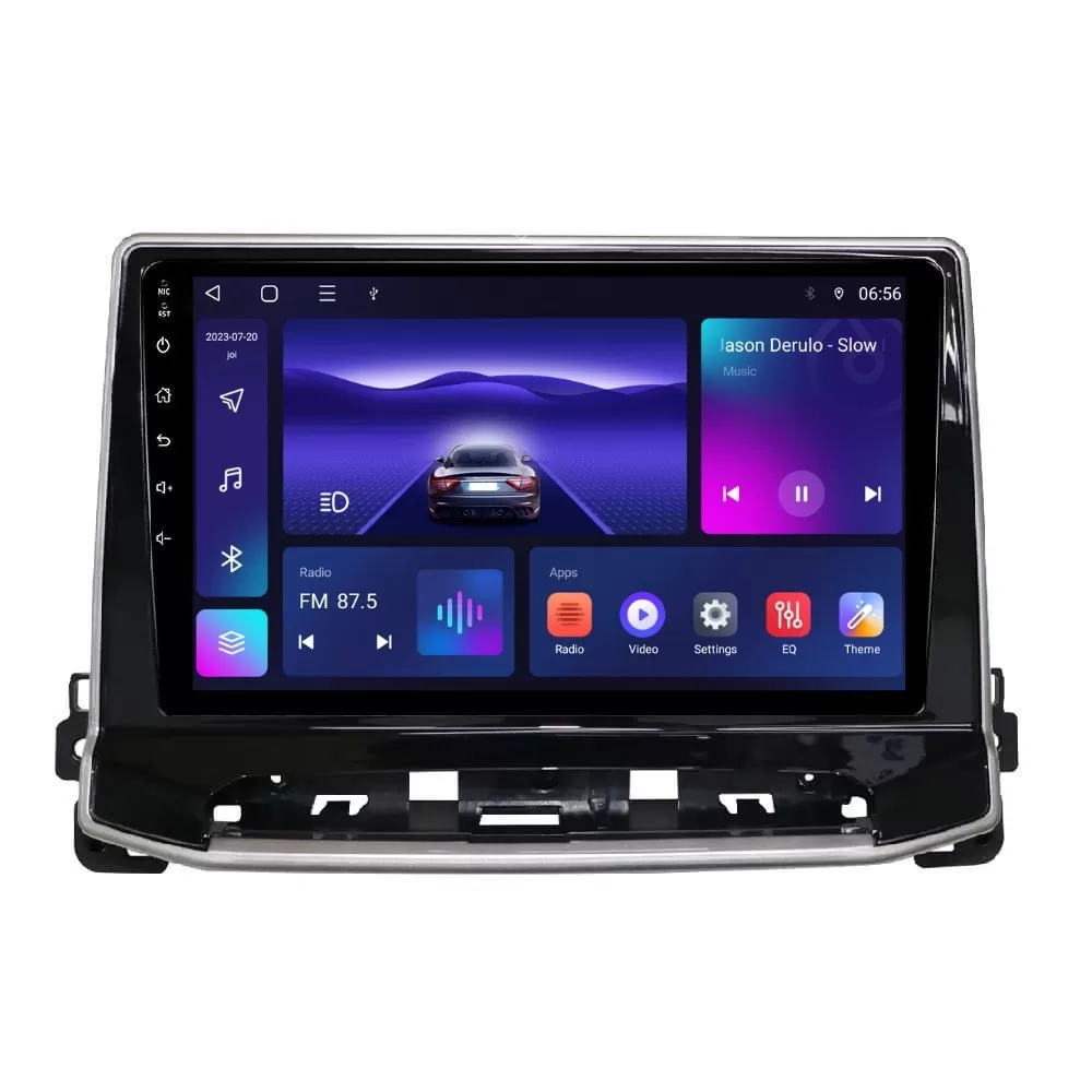 Navigatie dedicata cu Android Jeep Compass II dupa 2021, 4GB RAM, Radio GPS Dual Zone, Display HD IPS 10
