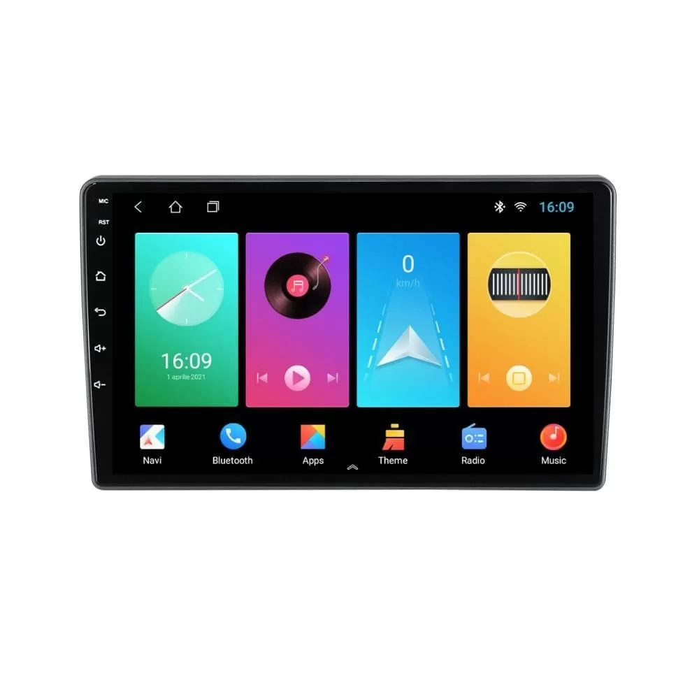Navigatie dedicata cu Android Ford Transit dupa 2020, 2GB RAM, Radio GPS Dual Zone, Display HD IPS 10'' Touchscreen, Internet Wi-Fi, Bluetooth, MirrorLink, USB