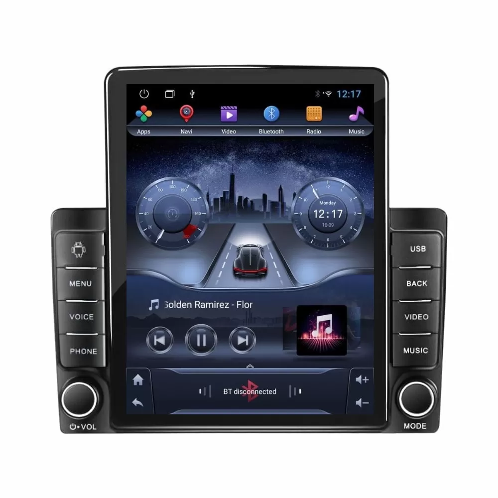 Navigatie dedicata cu Android Ford Transit Tourneo Custom dupa 2018, 2GB RAM, Radio GPS Dual Zone, Touchscreen IPS 9.7'' HD tip Tesla, Internet Wi-Fi, Bluetooth, MirrorLink, USB