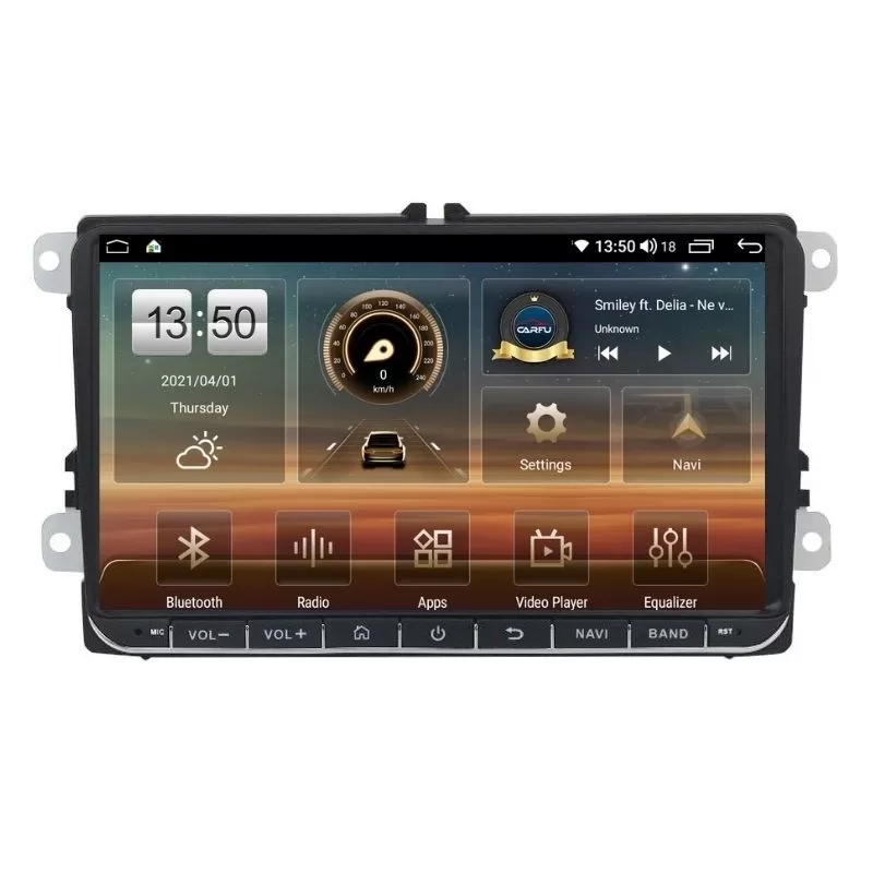 Navigatie dedicata cu Android VW Scirocco 2008 - 2018, 4GB RAM, Radio GPS Dual Zone, Display HD IPS 9