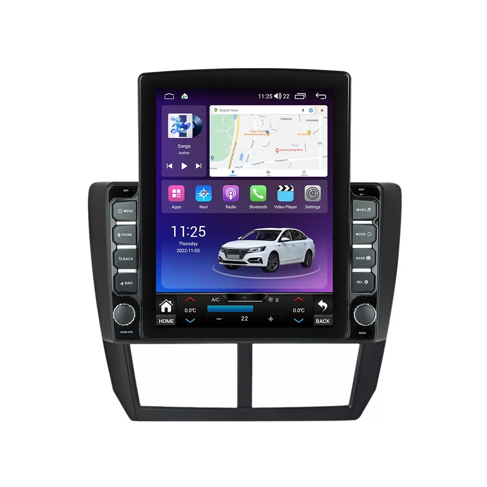 Navigatie dedicata cu Android Subaru Impreza XV WRX 2007 - 2014, 8GB RAM, Radio GPS Dual Zone, Touchscreen IPS 9.7