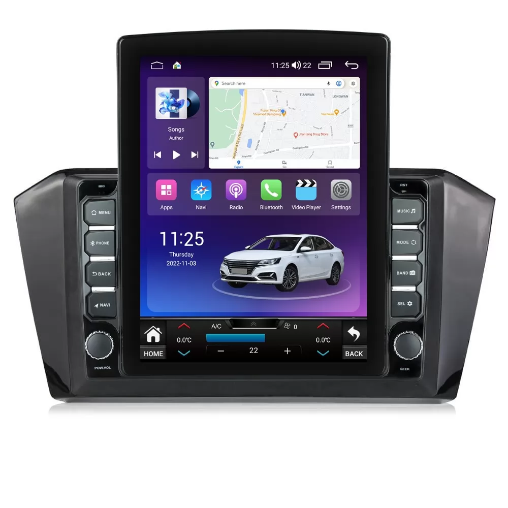 Navigatie dedicata cu Android VW Passat B8 dupa 2015, 8GB RAM, Radio GPS Dual Zone, Touchscreen IPS 9.7