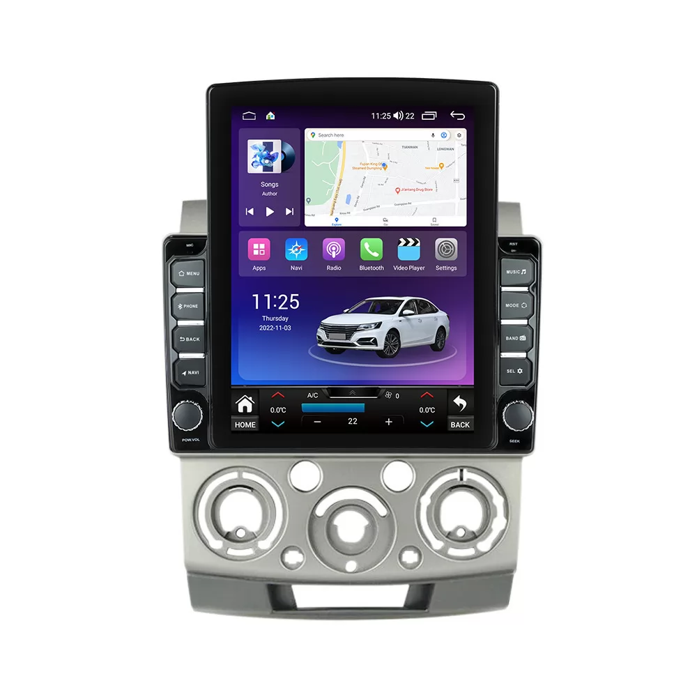 Navigatie dedicata cu Android Mazda BT-50 2005 - 2011, 8GB RAM, Radio GPS Dual Zone, Touchscreen IPS 9.7