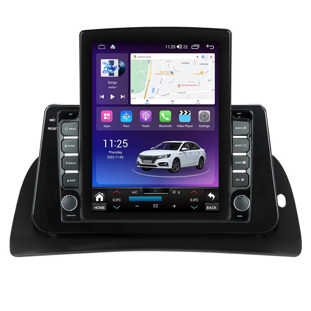 Navigatie dedicata cu Android Renault Kangoo II 2008 - 2021, 8GB RAM, Radio GPS Dual Zone, Touchscreen IPS 9.7