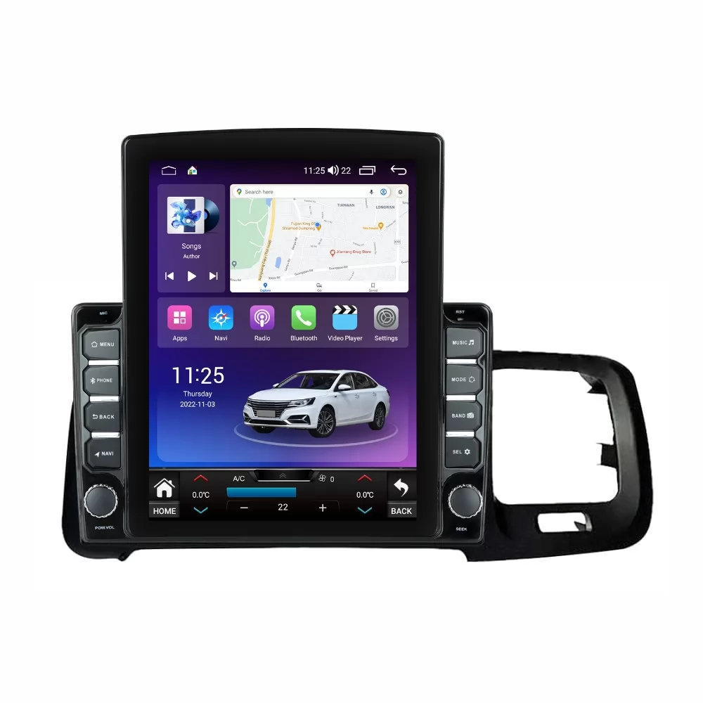 Navigatie dedicata cu Android Volvo S60 II V60 I 2014 - 2018, 8GB RAM, Radio GPS Dual Zone, Touchscreen IPS 9.7