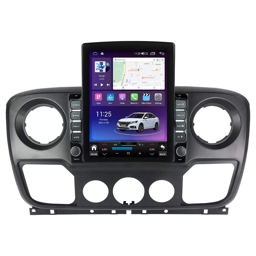 Navigatie dedicata cu Android Opel Movano B 2010 - 2019, 8GB RAM, Radio GPS Dual Zone, Touchscreen IPS 9.7