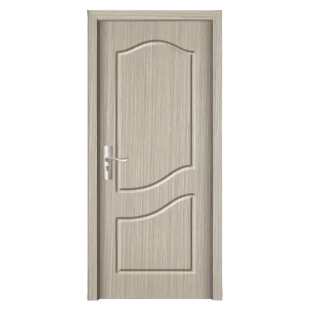 Usa Interior din MDF Novo Doors ND80, Cadru din Lemn Masiv, KIT COMPLET, Toc , Manere si balamale incluse (Culoare: Gri, Dimensiune: 70 cm, Toc: Reglabil 30 cm, Maner: Patrat auriu inchidere magnetica)