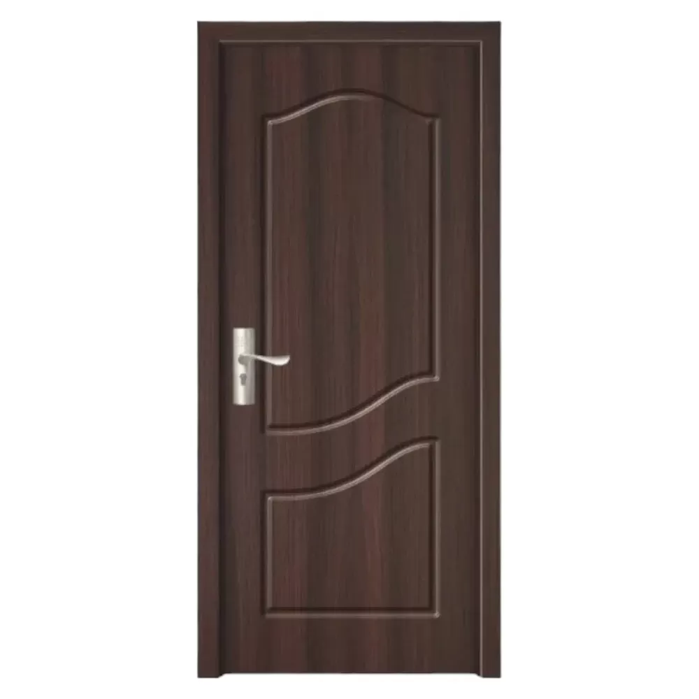 Usa Interior din MDF Novo Doors ND80, Cadru din Lemn Masiv, KIT COMPLET, Toc , Manere si balamale incluse (Culoare: Wenge, Dimensiune: 80 cm, Toc: Reglabil 30 cm, Maner: Patrat auriu inchidere magnetica)