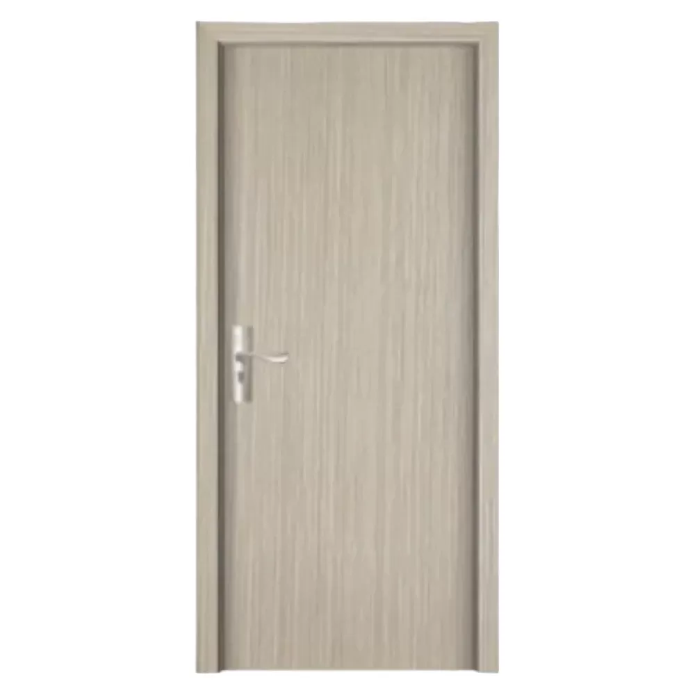 Usa Interior din MDF Novo Doors ND81, Cadru din Lemn Masiv, KIT COMPLET, Toc , Manere si balamale incluse (Culoare: Gri, Dimensiune: 60 cm, Maner: Standard, Toc: Reglabil 30 cm)
