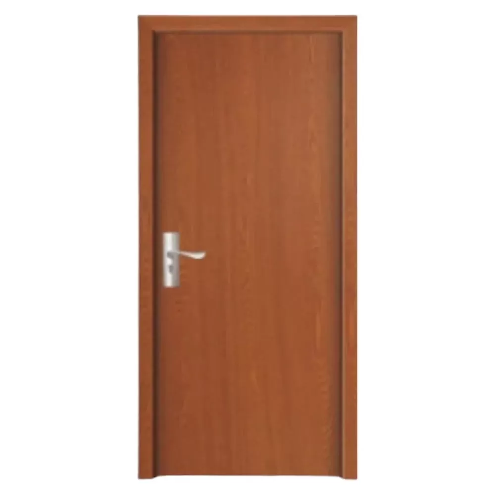 Usa Interior din MDF Novo Doors ND81, Cadru din Lemn Masiv, KIT COMPLET, Toc , Manere si balamale incluse (Culoare: Stejar Auriu, Dimensiune: 80 cm, Toc: Reglabil 30 cm, Maner: Patrat auriu inchidere magnetica)