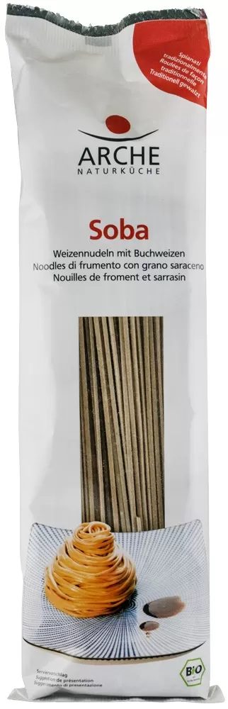 Taitei bio Soba din grau si hrisca, 250g Arche