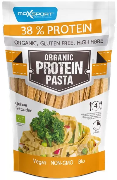 Paste bio de soia si quinoa cu continut ridicat de proteine, 200g Max Sport