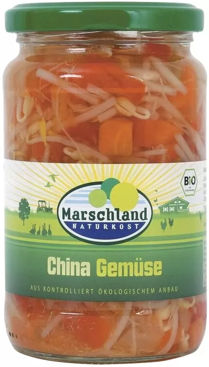 Salata de legume in stil chinezesc, bio, 330g 175g Marschland Naturkost