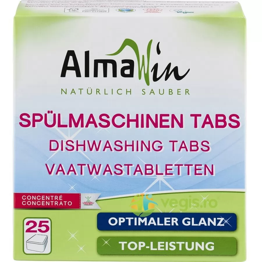 Tablete pentru Masina de Spalat Vase Ecologice Bio 500g