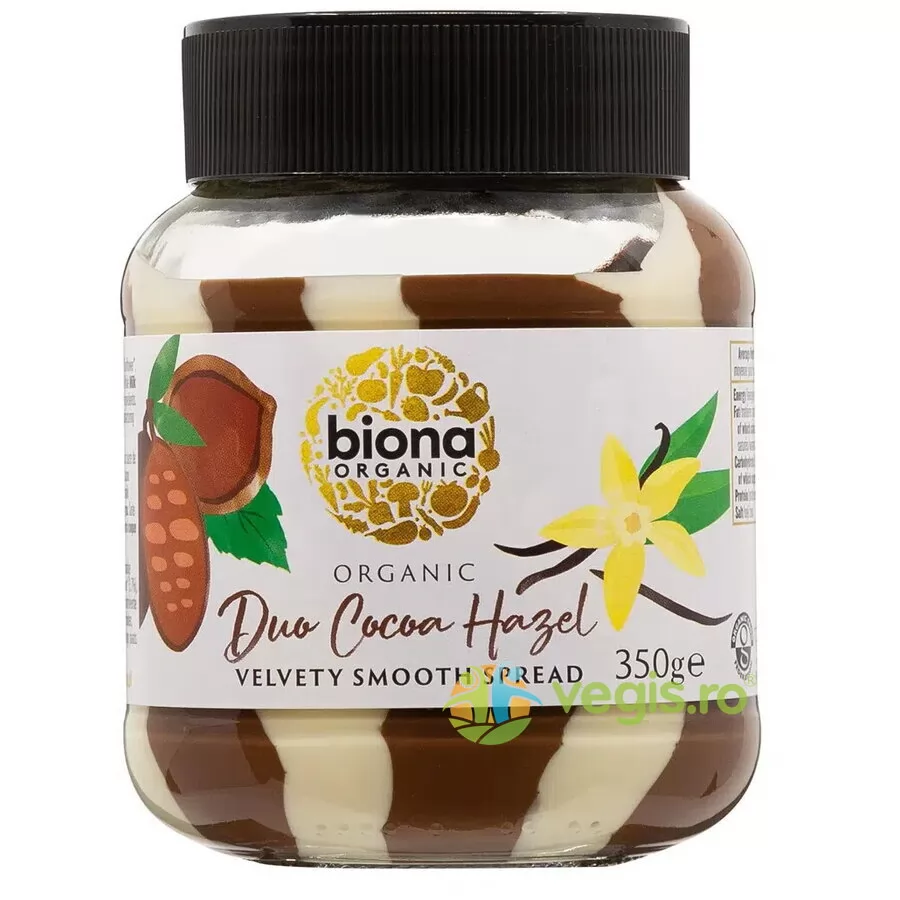 Crema de Ciocolata cu Alune Duo Swirl Ecologica Bio 350g