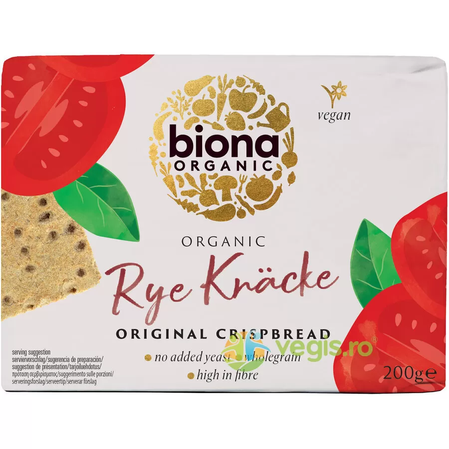 Felii Crocante din Secara Integrala Ecologice Bio 200g