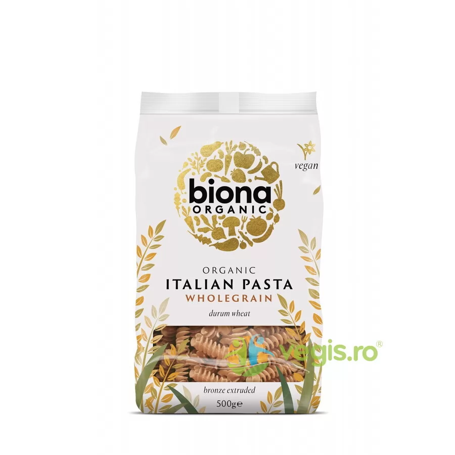 Fusili Integrali din Grau Dur EcologicI Bio 500g