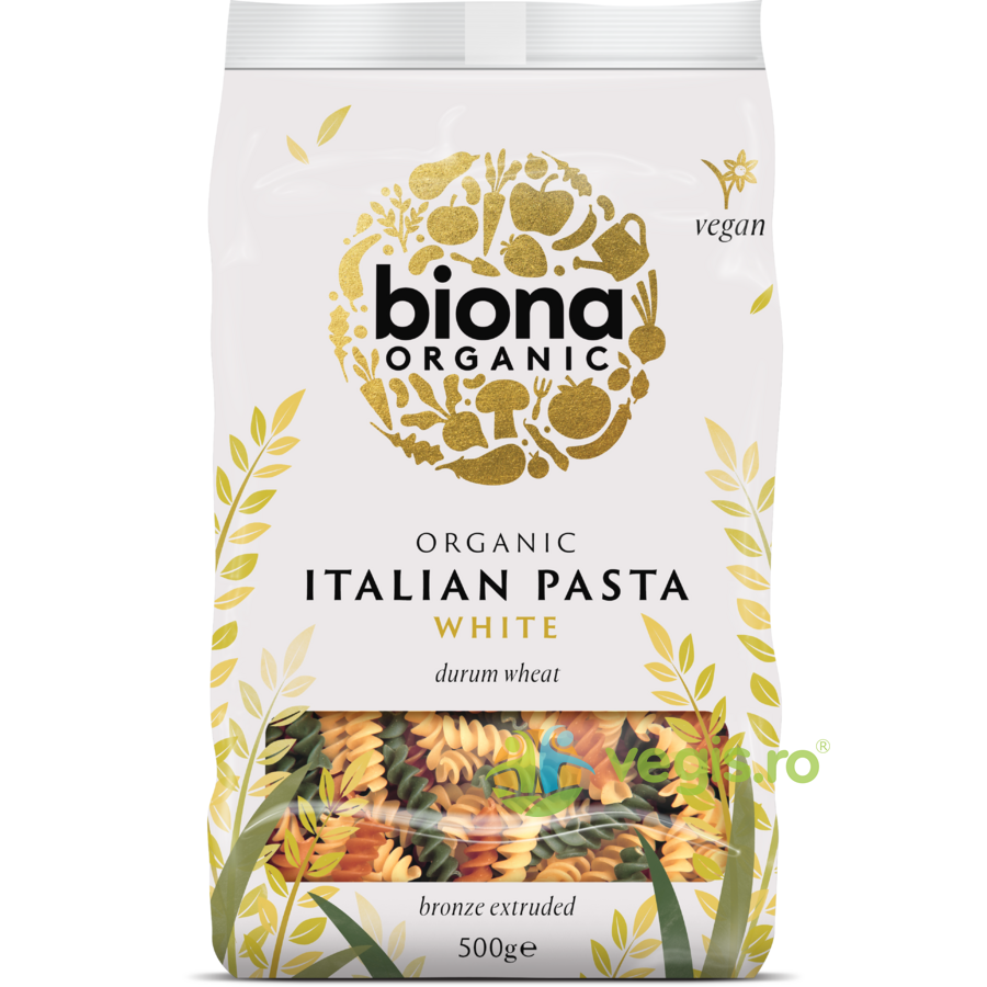 Fusili Tricolori din Grau Dur Ecologici Bio 500g