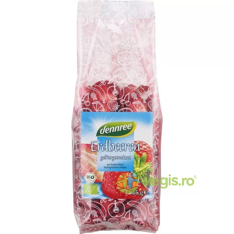 Capsuni Liofilizate Felii Ecologice Bio 35g