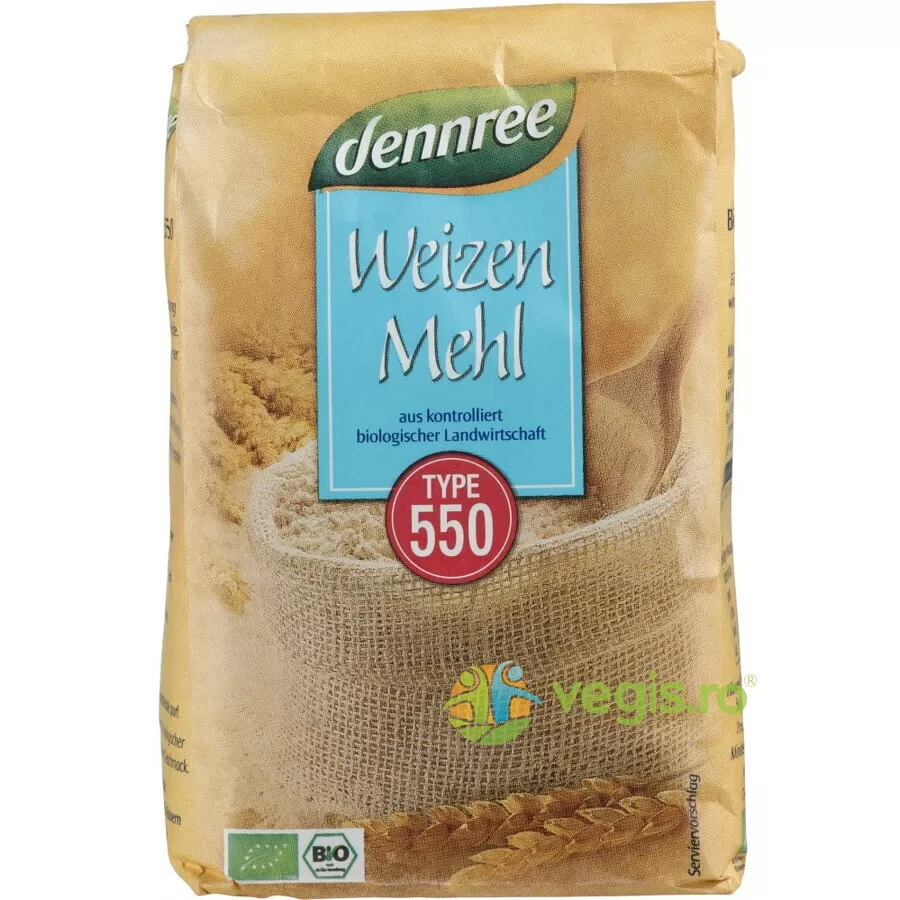 Faina Alba de Grau tip 550 Ecologica Bio 1kg