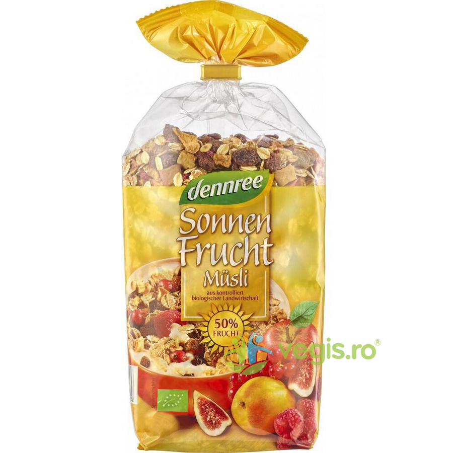 Musli cu 50% Continut de Fructe Ecologic Bio 500g