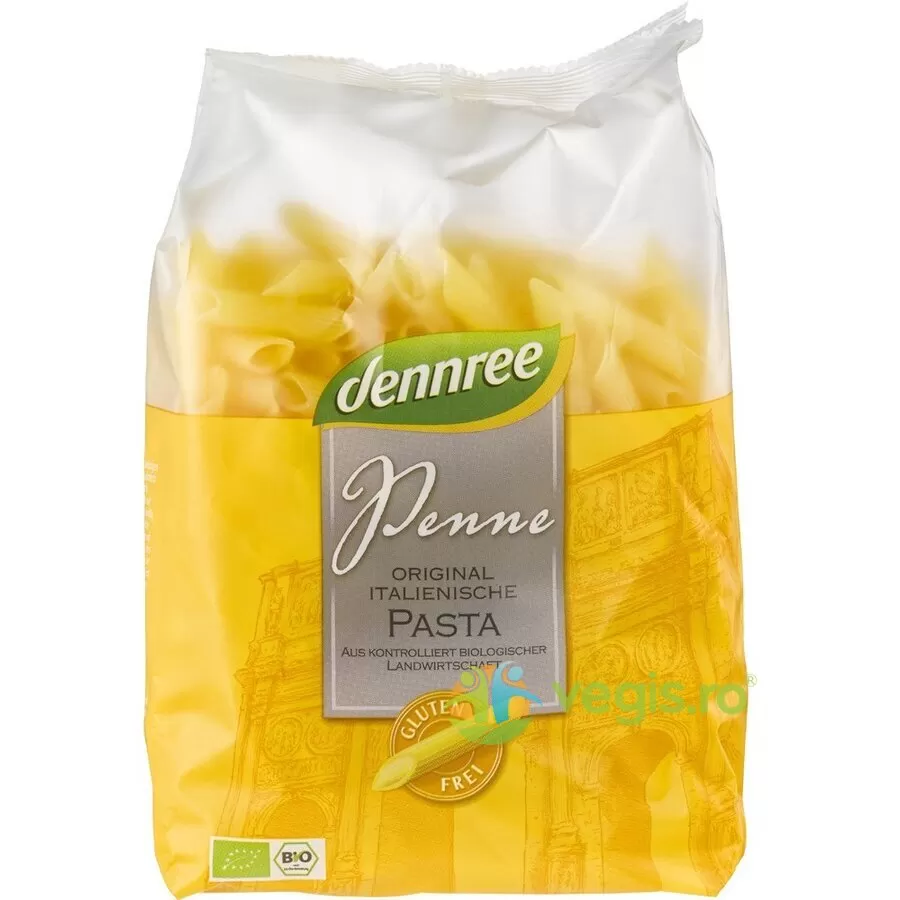 Penne din Porumb si Orez fara Gluten Ecologice Bio 500g