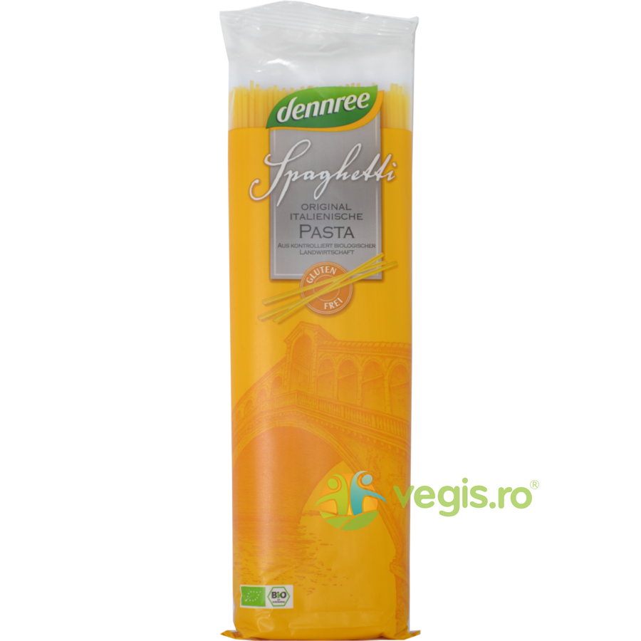 Spaghete din Porumb si Orez Fara Gluten Ecologice Bio 500g