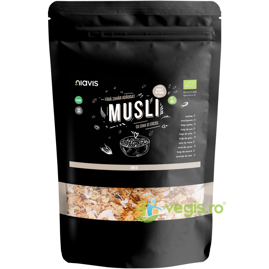 Musli cu Chia si Cocos Ecologic Bio 200g