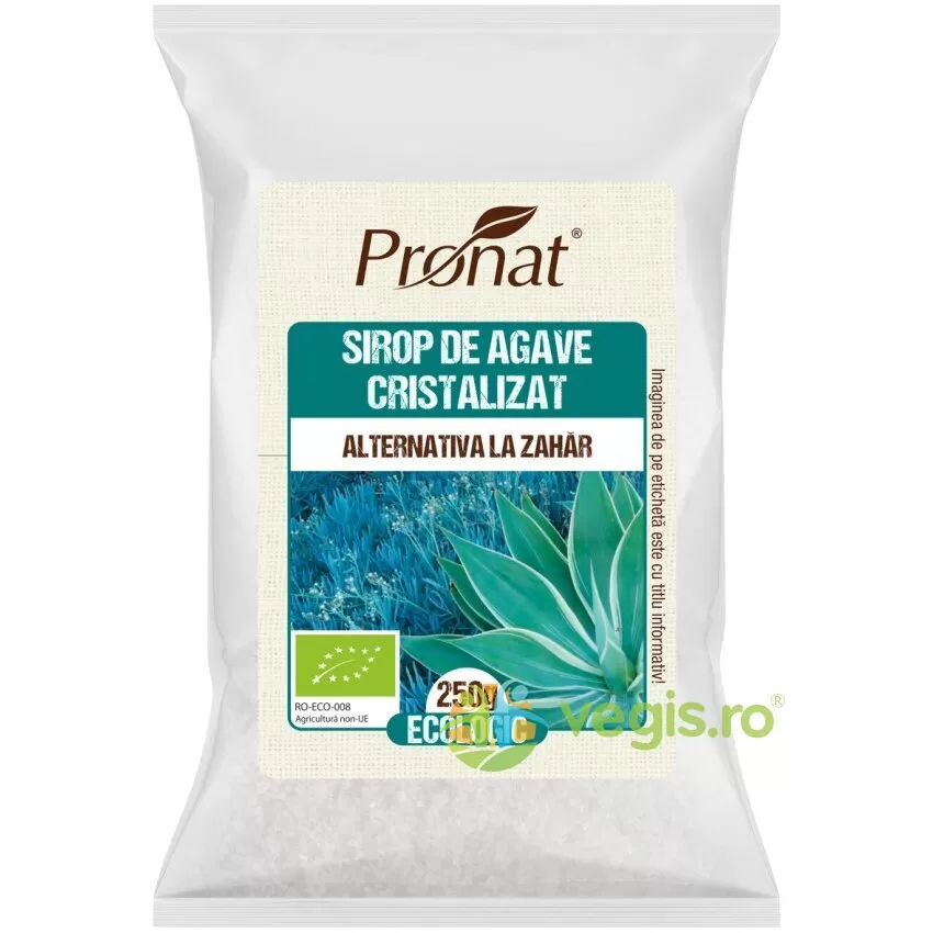 Sirop de Agave Cristalizat Ecologic Bio 250g