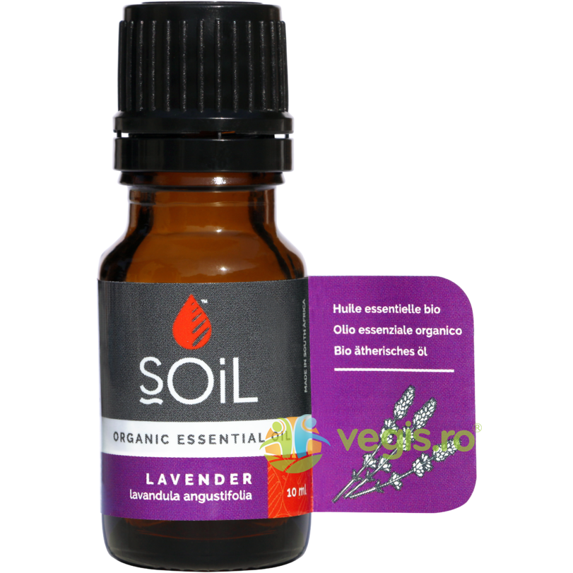 Ulei Esential de Lavanda (Lavender) Ecologic Bio 10ml
