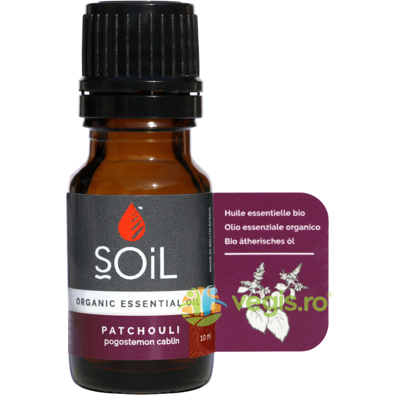 Ulei Esential de Patchouli Ecologic Bio 10ml
