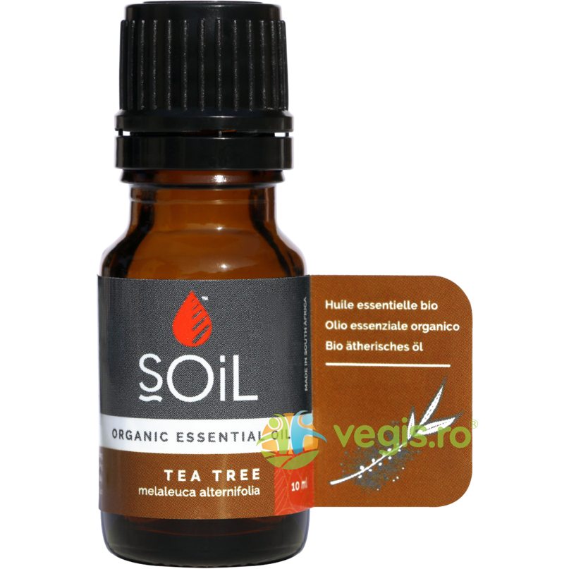 Ulei Esential de Tea Tree (Arbore de Ceai) Ecologic Bio 10ml