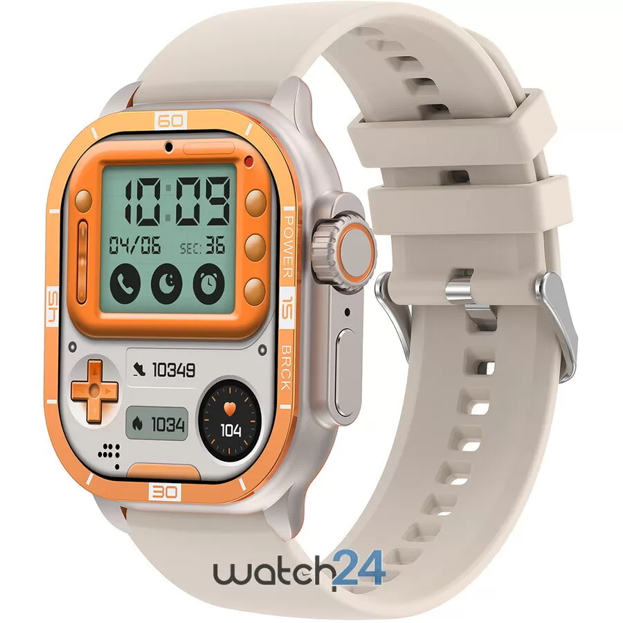 SmartWatch cu Apel Bluetooth, Meniu RO, Moduri Sport, Calorii, Distanta, Pasi, Ritm Cardiac, Nivel Oxigen, Tensiune Arteriala, Alarma, Calculator, Calendar S740