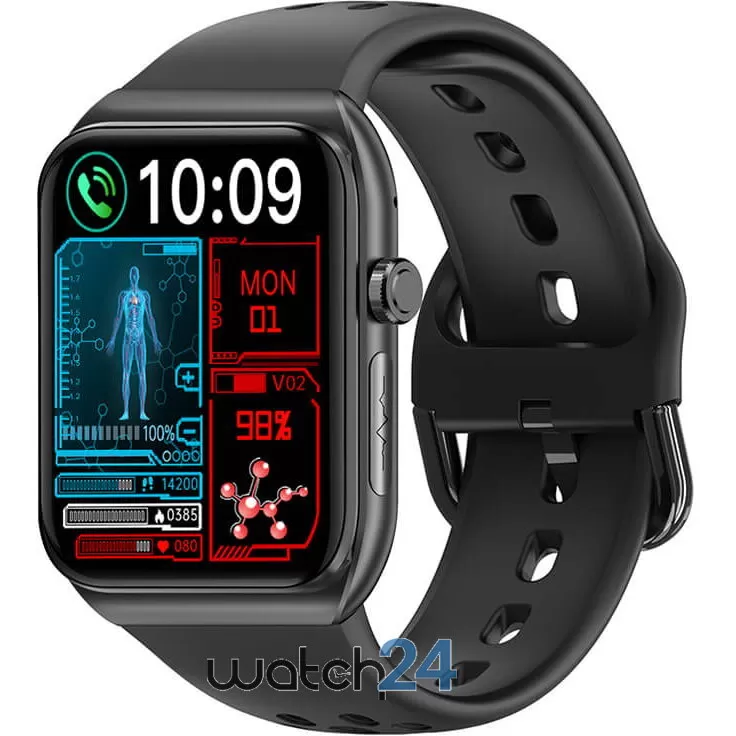 SmartWatch cu Apel Bluetooth, Senzor Glucometru, Analiza Impedantei Bioelectrice, EKG, HRV, Nivel Radiatii, Temperatura Corporala, Ritm Cardiac, Nivel Oxigen, Tensiune Arteriala S777