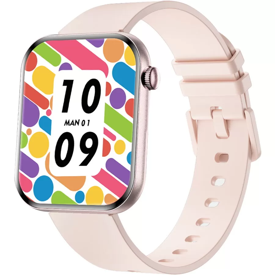 SmartWatch cu Senzor Glucometru, HRV, Ritm Cardiac, Nivel Oxigen, Tensiune Arteriala, Apel Bluetooth, Meniu RO S860