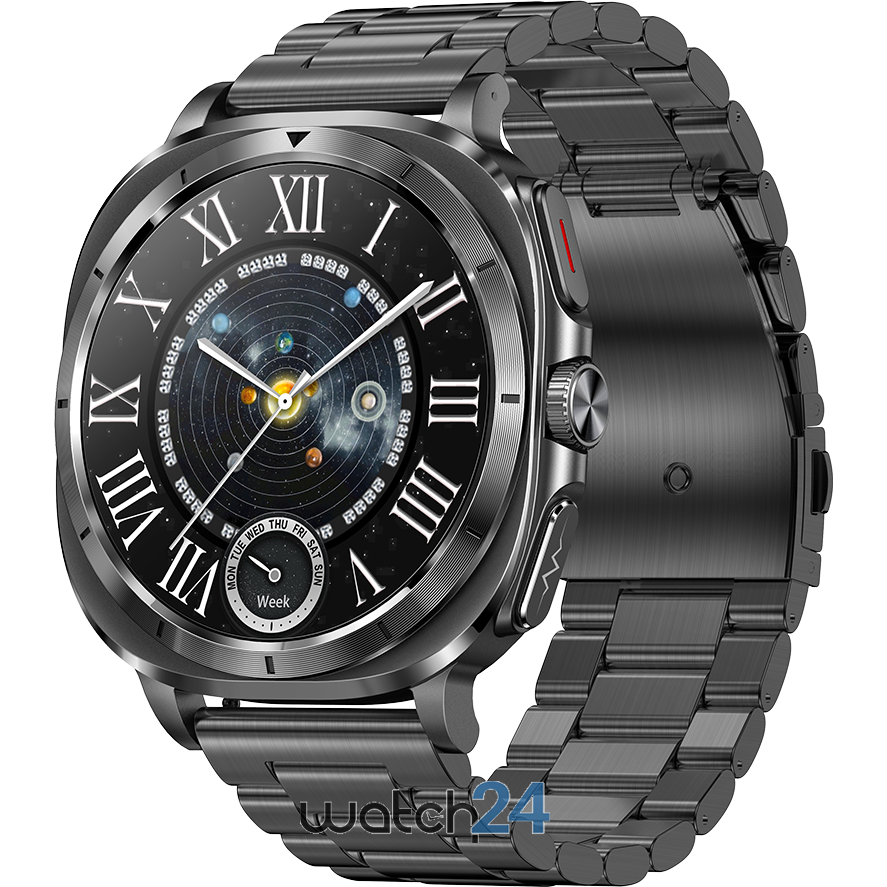 SmartWatch cu Senzor Glucometru, EKG, Temperatura Corporala, Compozitia Sangelui, Acid Uric, Colesterol, Metabolism, Grasimea din Corp, Apel Bluetooth, Numar SOS S797