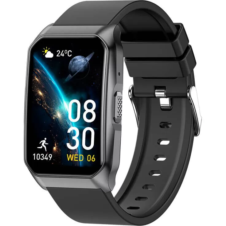 SmartWatch cu Senzor Glucometru, Ritm Cardiac, Nivel Oxigen, Tensiune Arteriala, Apel Bluetooth, Calculator, Moduri Sport, Calorii, Vreme, Ciclu Menstrual, Nivel Stres S833